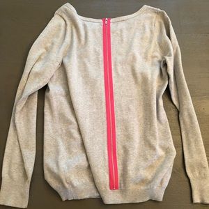 Banana Republic sweater w/zipper back